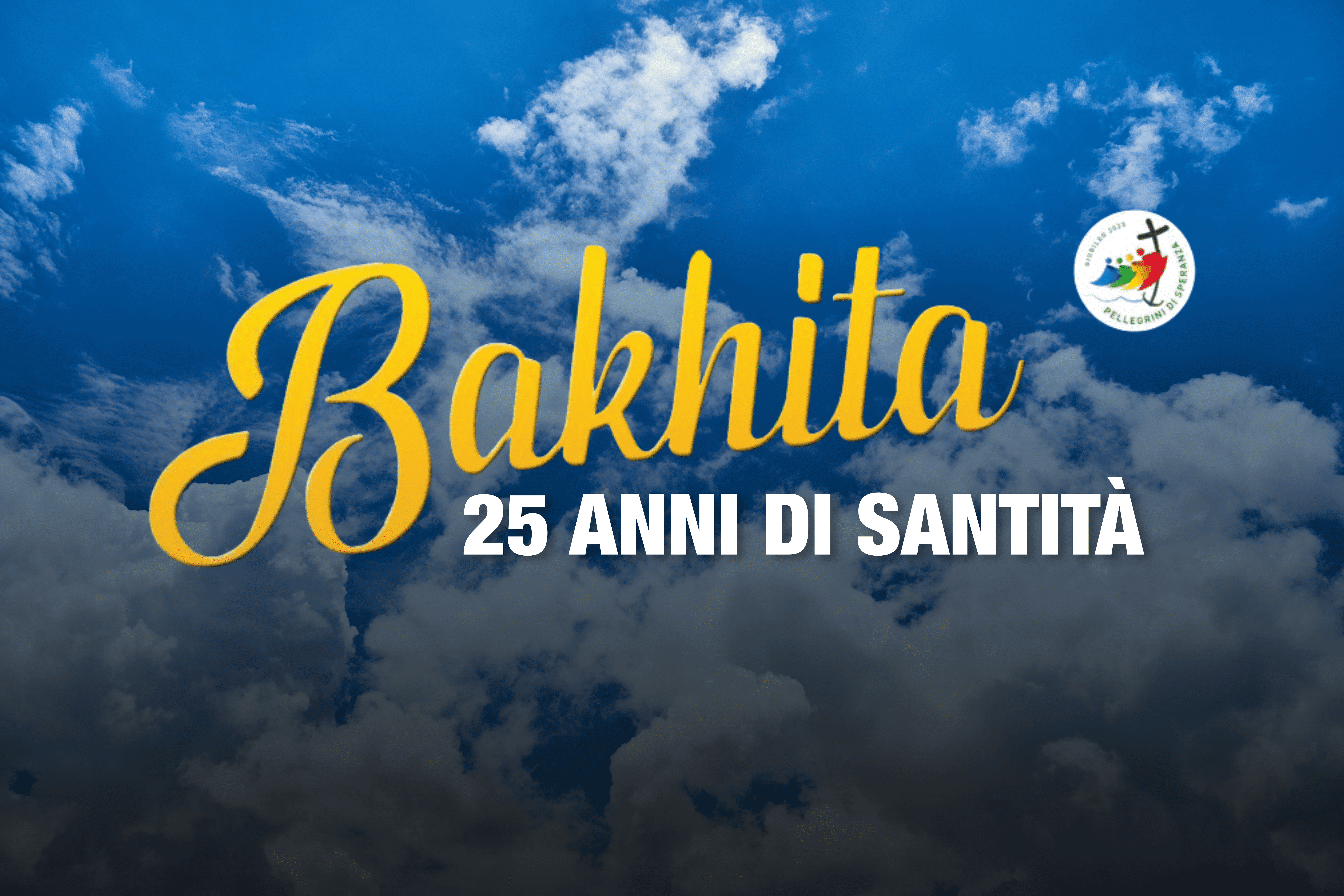 Banner 25esimo anniversario santificazione di Bakhita
