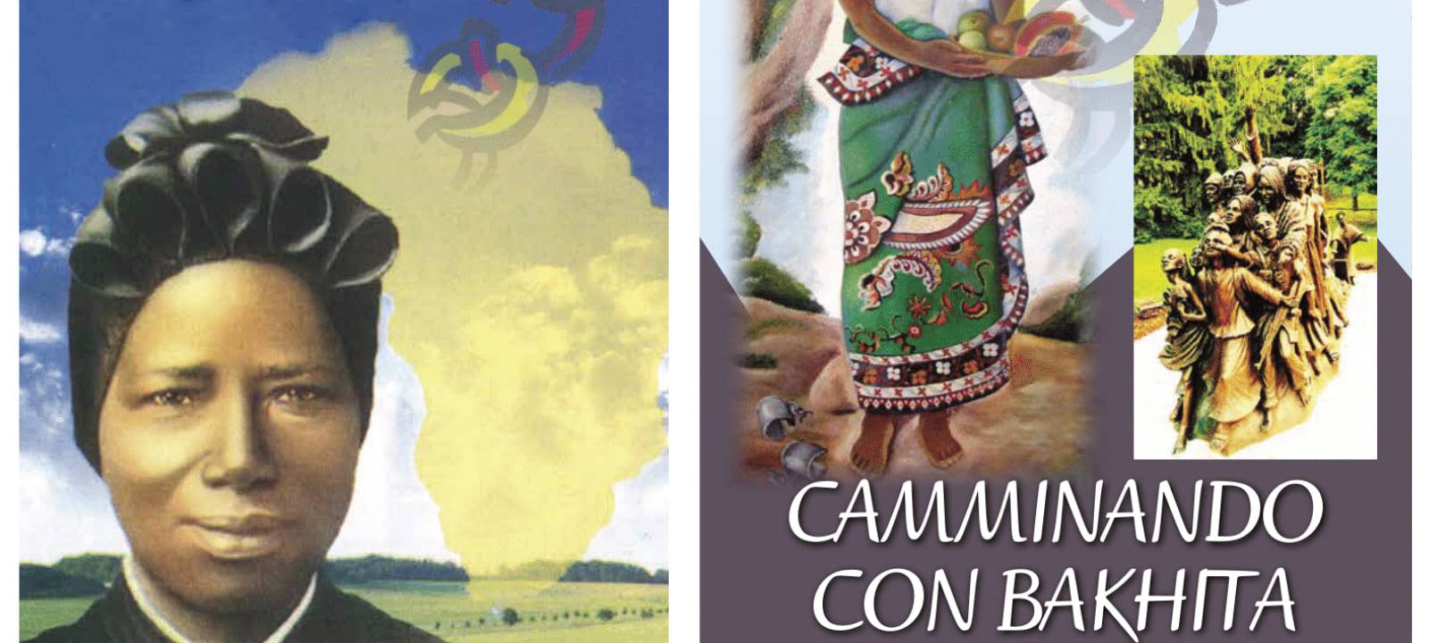 Banner della Marcia: "Camminando con Bakhita" 2023